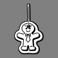 Zippy Pull Clip & Gingerbread Man Cookie Tag